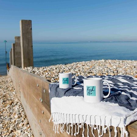 High-End Beachfront Getaway Sea View King Bed East Wittering Exteriör bild